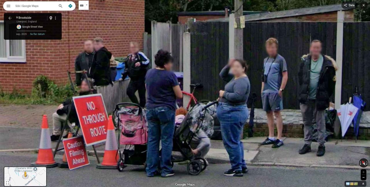 Filming for Hollyoaks and Brookside crossover episode