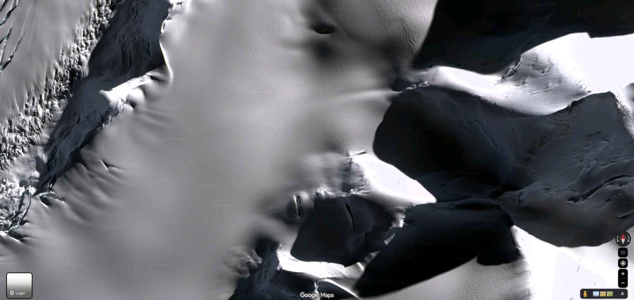 creepy face satellite