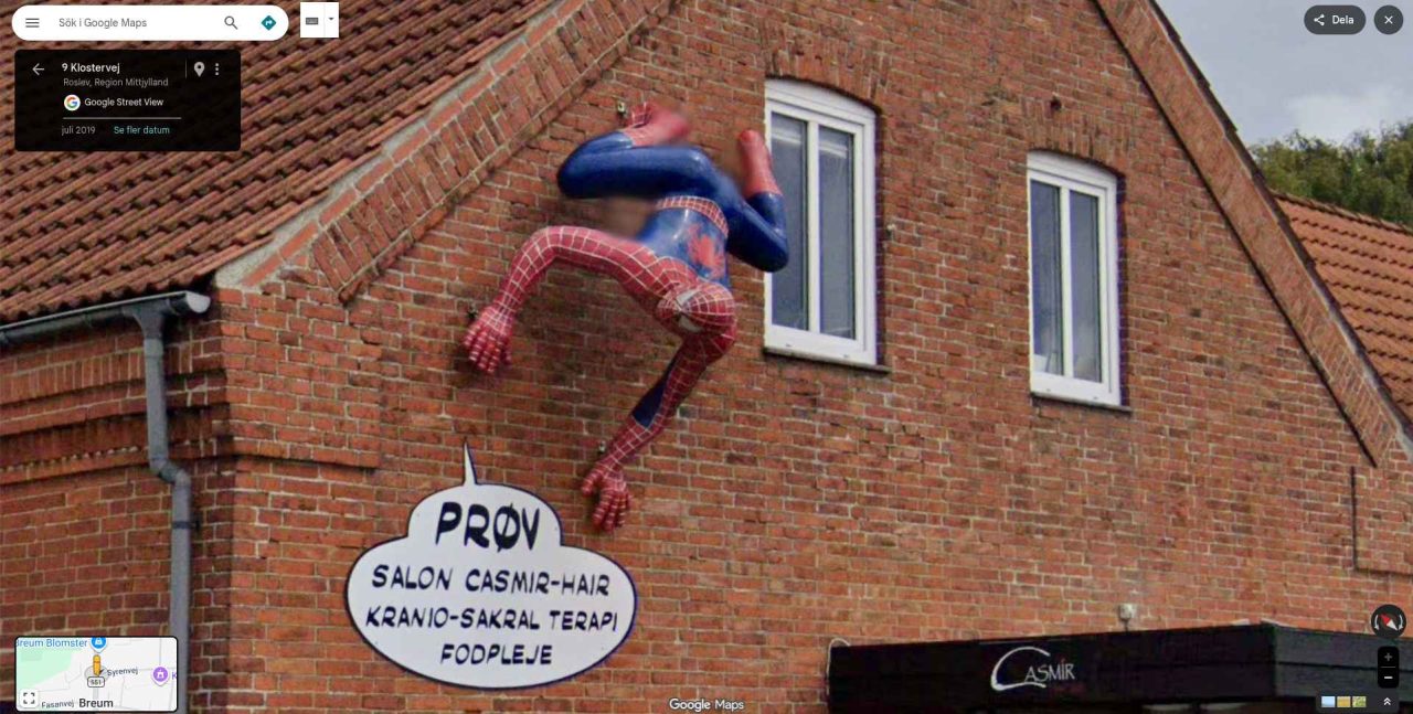 spider man wall