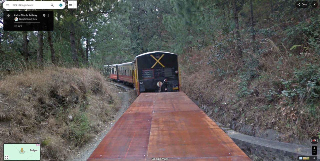 street view from train