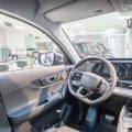 inside car